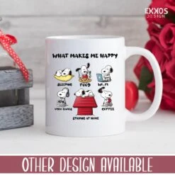 What Makes Snoopy Mok - Peanuts - Grappige Cadeautjes - Valentijn Cadeautje Voor Hem - Valentijn Cadeautje Voor Haar - Moederdag Cadeau - Valentijdag Cadeau - Cadeau Voor Vrouw - Mokken En Bekers - Cadeau Voor Moeder - Mama Cadeau - Koffiemok -Merkloos Winkel 1200x1200 2006