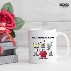 What Makes Snoopy Mok - Peanuts - Grappige Cadeautjes - Valentijn Cadeautje Voor Hem - Valentijn Cadeautje Voor Haar - Moederdag Cadeau - Valentijdag Cadeau - Cadeau Voor Vrouw - Mokken En Bekers - Cadeau Voor Moeder - Mama Cadeau - Koffiemok -Merkloos Winkel 1200x1200 2008