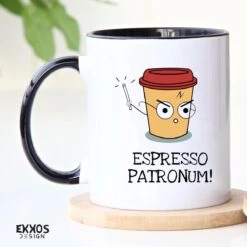 Haryy Potter Espresso Patronum Mok - Harry Potter - Grappige Cadeaus - Verjaardag Cadeau - Cadeau Voor Man - Cadeau Voor Vrouw - Mok Met Tekst - Mokken - Best Cadeautjes - Thee Glazen - Koffie Mok -Merkloos Winkel 1200x1200 2074