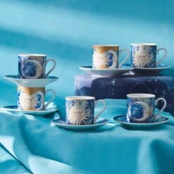 Karaca - Astrologisch Coffee Cup Set Voor 6 - Romantische Koffieliefhebbers - Espresso Mokken Set - Espresso Mok - Turkse Koffie - Valentijn Cadeau - Gift Box -Merkloos Winkel 1200x1200 2079