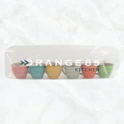 Orange85 Espresso Kopjes - Koffie - Set Van 6 - Meerdere Kleuren - 100 Ml - Aardewerk - Glazen - Met Oor - Koffiekopjes -Merkloos Winkel 1200x1200 2180