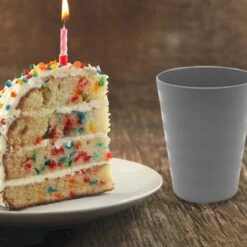 Luxe Herbruikbare Drinkbekers Van In Round – 5 Stuks – Grijs – Plastic / Kunststof – Drinkbeker Voor Volwassenen En Kinderen – Alternatief Voor Wegwerp Bekers – Drink Beker – Limonadeglazen Sapglazen – Camping Servies – Onbreekbare Glazen – Beerpong -Merkloos Winkel 1200x1200 2193