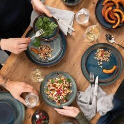 Villeroy & Boch Bordenset Crafted Breeze Grijsblauw 4-Delig -Merkloos Winkel 1200x1200 2252