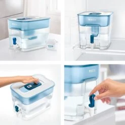 BRITA - Waterfilterkan Flow Cool - Blauw - 8,2L 20 BRITA - Waterfilterkan Flow Cool - Blauw - 8,2L -Merkloos Winkel 1200x1200 255