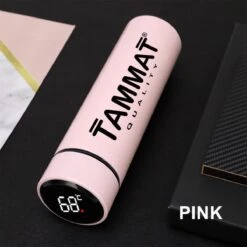 Slimme Thermosfles Met LCD Temperatuur Display - Curver Isolatiefles 0,5 Liter - Dubbelwandige Thermosfles - Thermosbeker - Isoleerfles - Thermoskan - Travel Mug - Bidon Drinkfles - Koffiebeker - Drinkflessen - RVS - Smart Thermos - Metaal -Merkloos Winkel 1200x1200 388