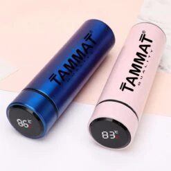 Slimme Thermosfles Met LCD Temperatuur Display - Curver Isolatiefles 0,5 Liter - Dubbelwandige Thermosfles - Thermosbeker - Isoleerfles - Thermoskan - Travel Mug - Bidon Drinkfles - Koffiebeker - Drinkflessen - RVS - Smart Thermos - Metaal -Merkloos Winkel 1200x1200 395