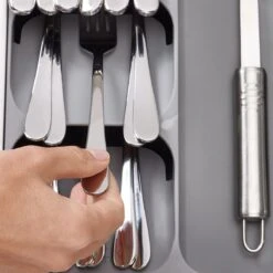 Joseph Joseph Bestekbak 8-vakken - Grijs - Sorteervakken 17 Joseph Joseph Bestekbak 8-vakken - Grijs - Sorteervakken -Merkloos Winkel 1200x1200 492