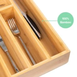 Coninx Bestekbak Bamboe 31CM Breed - Besteklade - Opbergbak - Duurzaam - Voor Laden Vanaf 47cm Diep 11 Coninx Bestekbak Bamboe 31CM Breed - Besteklade - Opbergbak - Duurzaam - Voor Laden Vanaf 47cm Diep -Merkloos Winkel 1200x1200 548