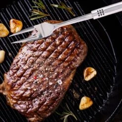 Vleesvork 32,5 Cm Van RVS - Keukengerei - Kookgerei - Tweetandige Vork -Merkloos Winkel 1200x1200 554