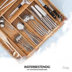 Gadgy Uitschuifbare Bestekbak - Uitschuifbare Bestekcassette Hout - Besteklade - Ladeverdeler - 6/8 Vakken - Bamboe 18 Gadgy Uitschuifbare Bestekbak - Uitschuifbare Bestekcassette Hout - Besteklade - Ladeverdeler - 6/8 Vakken - Bamboe -Merkloos Winkel 1200x1200 561
