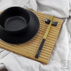 House Of Husk Eetstokjes Houder Set - Chopstick Holder - Zwart - Sushi Servies - RVS - 5 Stuks -Merkloos Winkel 1200x1200 588