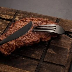 Lopoleis Royal Sam Bestek – Bestekset – Bestekset 6 Persoons – 24 Delig – Zwart – Luxe Bestekset – RVS – Modern Bestek -Merkloos Winkel 1200x1200 664