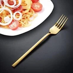 Cadeau 30-delige Gouden Zilverwerk Set Bestekset, Velaze 18/10 Roestvrijstalen Gebruiksvoorwerpen Service Voor 6 Personen Inclusief Dinerlepel, Diner Vork, Diner Mes, Dessertvork En Theelepel, Spiegel Gepolijst Ontwerp -Merkloos Winkel 1200x1200 674