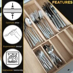 Toivo Kitchen Bestekset 4 Persoons - 24 Delig - Lepels Messen Vorken & Steakmessen - Vaatwasserbestendig - Zilver / RVS - Serviessets -Merkloos Winkel 1200x1200 684