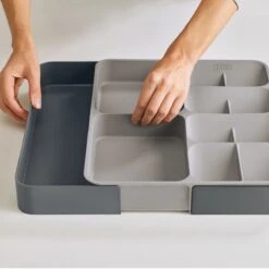 Joseph Joseph Bestek Organizer Uitschuifbaar - Grijs - Sorteervakken & Uitschuifbaar -Merkloos Winkel 1200x1200 799