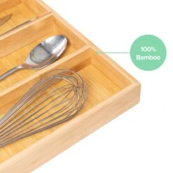 Grote Bestekbak Bamboe 51x47cm | Besteklade Van Coninx | Bestekhouder | Opbergbak | Duurzaam | Voor Laden Van 47cm Diep -Merkloos Winkel 1200x1200 804
