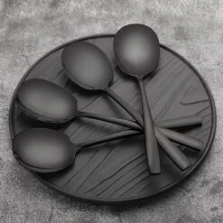 House Of Husk® Opscheplepel Set - Zwart - Serveerlepel - Groetelepel - Aardappellepel - 21cm - RVS - 4 Stuks 9 House Of Husk® Opscheplepel Set - Zwart - Serveerlepel - Groetelepel - Aardappellepel - 21cm - RVS - 4 Stuks -Merkloos Winkel 1200x1200 832