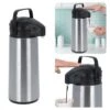 Cheqo® Thermos Pomp - 1.8L Roestvrij Staal - Isoleerkan Met Pomp - Thermoskan Met Pomp - Zwarte Dop & Handvat - Houdt 6 Uur Warm - 1800ml - Afmeting 17x14x36cm -Merkloos Winkel 1200x1200 9