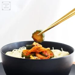 House Of Husk Chopsticks Set - Koreaanse Eetstokjes - Vaatwasserbestendig - RVS - 5 Paar - Duo Tone - Zwart Goud -Merkloos Winkel 1200x1200 934