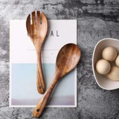 Merkloos Slabestek - Slalepel - Opscheplepel - 26 Cm - Hout -Merkloos Winkel 1200x1200 986