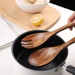 Merkloos Slabestek - Slalepel - Opscheplepel - 26 Cm - Hout -Merkloos Winkel 1200x1200 988