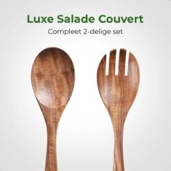 Dayshake Olijfhouten Slabestek 2-delig - Luxe Slacouvert - Duurzaam Salade Bestek - Saladebestek - Vaatwasserbestendig -Merkloos Winkel 1200x1200 991
