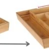 HI Bestekbak Uitschuifbaar Bamboe 2 HI Bestekbak Uitschuifbaar Bamboe -Merkloos Winkel 1200x323
