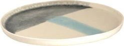 Palmer Serviesset Marlow Stoneware 6-persoons 24-delig Blauw Grijs Wit -Merkloos Winkel 1200x451