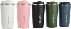 Koffiebeker To Go | Lekvrije Thermosbeker | Thermosfles | RVS Reisbeker | Dubbelwandige Travel Mug | 380 Ml | Blauw -Merkloos Winkel 1200x492 1