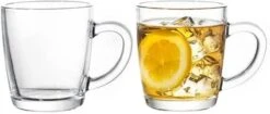 Pasabahce 55531 - Drinkglazen, Theeglas Met Handvat "Basic", Set Van 6 -Merkloos Winkel 1200x510 2