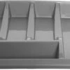Bestekbak/keuken Organizer - 5-vaks - Grijs - 39 X 39 X 6 Cm -Merkloos Winkel 1200x516