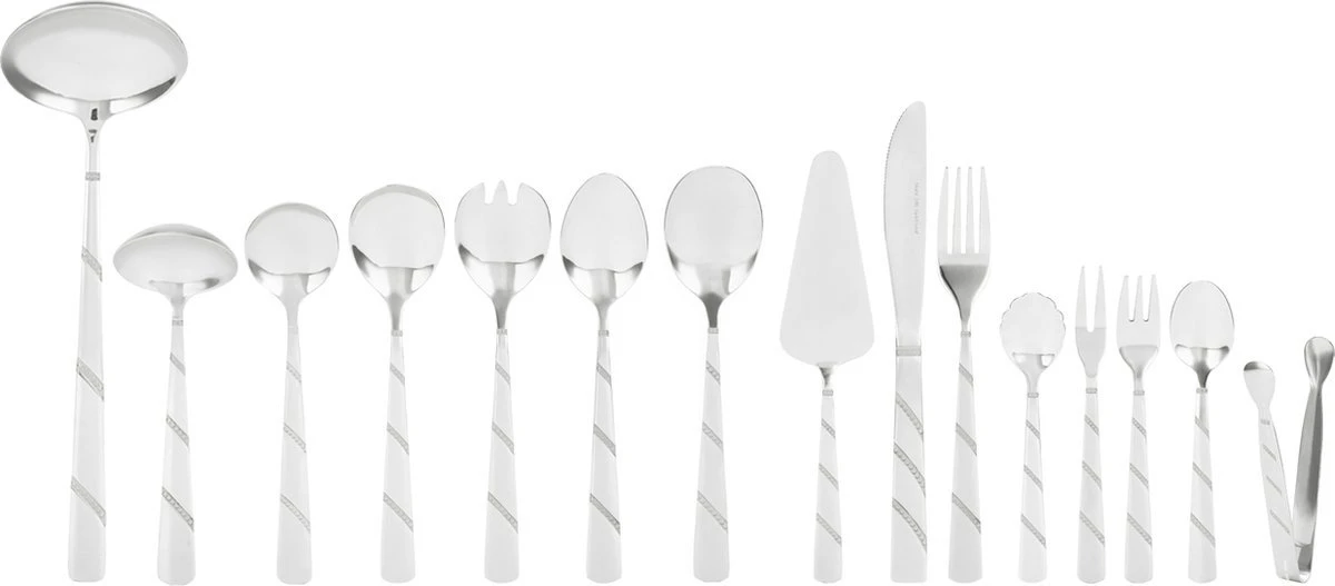 Swiss Home | Bestekset - 12 Persoons - 72-delig - Luxe Opbergkoffer - 18/10 | Limited Edition Set + Luxe Koffer 14 Swiss Home | Bestekset - 12 Persoons - 72-delig - Luxe Opbergkoffer - 18/10 | Limited Edition Set + Luxe Koffer - Afbeelding 12