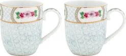 Pip Studio Blushing Birds White - Set Van 2 Mokken 145 Ml - Porselein -Merkloos Winkel 1200x535
