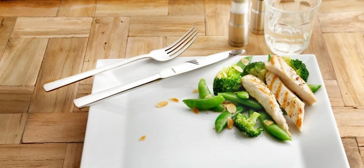 Amefa Moderno Bestekset - 24-delig - 6 Persoons 5 Amefa Moderno Bestekset - 24-delig - 6 Persoons - Afbeelding 3