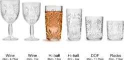 Libbey Longdrinkglas Atik - 360 Ml / 36 Cl - 6 Stuks - Vaatwasserbestendig - Vintage Design - Hoge Kwaliteit -Merkloos Winkel 1200x585 1