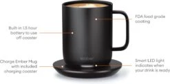 Ember Mug2 (Black) -Merkloos Winkel 1200x595 2