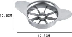 Stevige Appelsnijder - Appelboor - RVS - Zilverkleurig - Appel Snijder - Ixen 10 Stevige Appelsnijder - Appelboor - RVS - Zilverkleurig - Appel Snijder - Ixen -Merkloos Winkel 1200x616