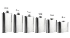 Merkloos Heupfles Scotch Met Draaiknop - RVS Platvink Whiskey Fles - 210ML - 7Oz -Merkloos Winkel 1200x648