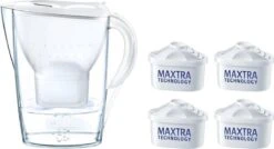 BRITA Waterfilterbundel Marella Cool White + 4 MAXTRA+ Filterpatronen -Merkloos Winkel 1200x649