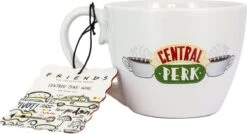 Friends Central Perk Cappuccino Mok -Merkloos Winkel 1200x652 2