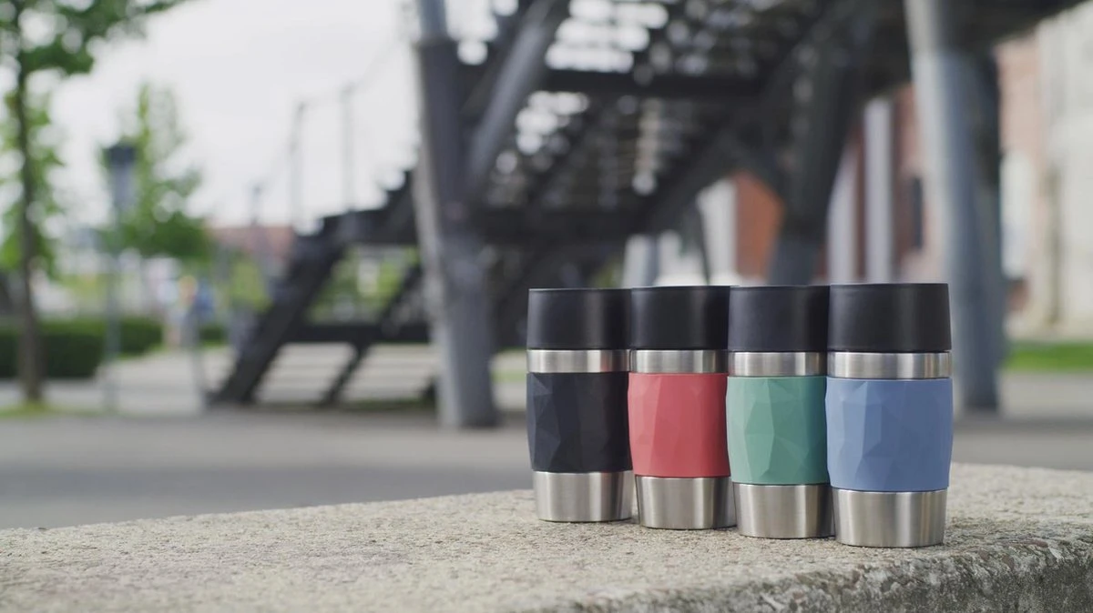 Tefal Compact Travel Mug Compact Thermosfles - 0,3 L - Blauw 12 Tefal Compact Travel Mug Compact Thermosfles - 0,3 L - Blauw - Afbeelding 10