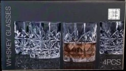 Atmos Fera Kristal Whiskeyglas - 230ml - 4 Stuks -Merkloos Winkel 1200x677 1