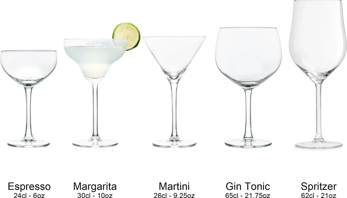 Libbey Cocktailglas Joya Margarita - 300 Ml / 30 Cl - 6 Stuks - Vaatwasserbestendig - Hoge Kwaliteit - Elegant Design - Perfect Voor Een Cocktailfeest Aan Huis 6 Libbey Cocktailglas Joya Margarita - 300 Ml / 30 Cl - 6 Stuks - Vaatwasserbestendig - Hoge Kwaliteit - Elegant Design - Perfect Voor Een Cocktailfeest Aan Huis - Afbeelding 4