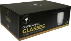 Glasrijk® Theeglazen - Dubbelwandige Glazen - 250 Ml - 6 Stuks - Koffieglazen - Theeglas - Cappuccino Glazen - Latte Macchiato Glazen -Merkloos Winkel 1200x698 5