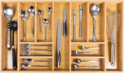 Grote Bestekbak Bamboe 81x47CM - Coninx Besteklade - Opbergbak - Duurzaam - Bamboe - Voor Laden Vanaf 47cm Diep -Merkloos Winkel 1200x711 1