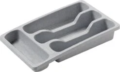 Curver Bestekbak 4 Vakken S - 33x20x6 Cm - Lichtgrijs -Merkloos Winkel 1200x719 5