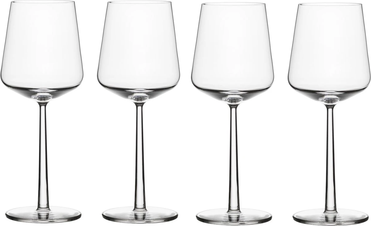 Iittala Essence - Wijnglazen Rode Wijn – Vaatwasserbestendig - Transparant - 45 Cl – Set Van 4 Glazen 3 Iittala Essence - Wijnglazen Rode Wijn – Vaatwasserbestendig - Transparant - 45 Cl – Set Van 4 Glazen