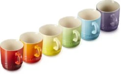 Le Creuset Set Van 6 Koffiebekers 200 Ml Regenboog Kleuren -Merkloos Winkel 1200x735 2