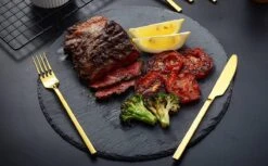 Cadeau 30-delige Gouden Zilverwerk Set Bestekset, Velaze 18/10 Roestvrijstalen Gebruiksvoorwerpen Service Voor 6 Personen Inclusief Dinerlepel, Diner Vork, Diner Mes, Dessertvork En Theelepel, Spiegel Gepolijst Ontwerp -Merkloos Winkel 1200x742 1