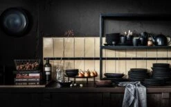 Vtwonen Serviesset - Mat Zwart - Porselein - 16-Delig -Merkloos Winkel 1200x750 4